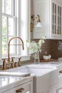 new sink and faucet